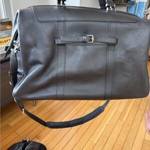 Tumi Black Leather Men's Bag